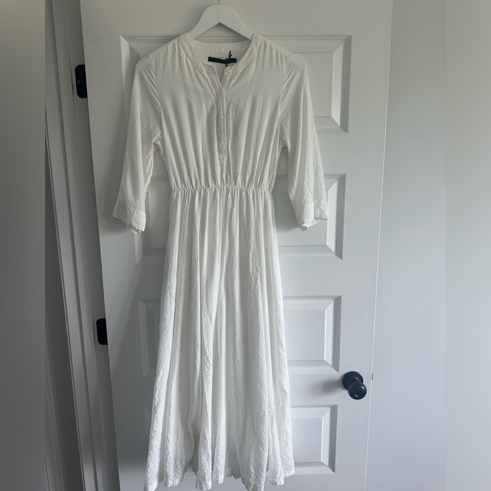 Jenni Kayne Women's Seersucker Shirtdress - Picture 5 of 15